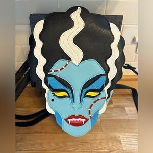 Bride of Frankenstein Monster Love Pain and Stitches X Michelline Pitt Purse